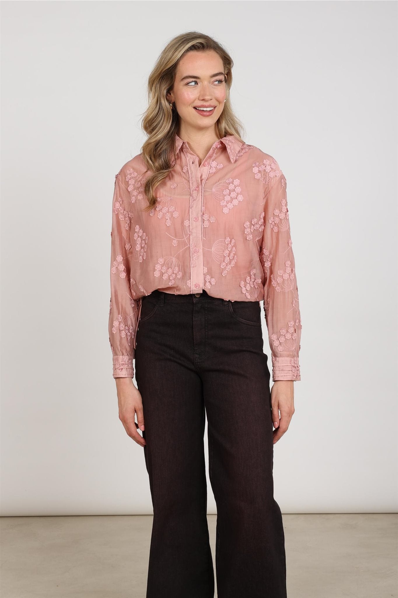 Aaliya Blouse Flower