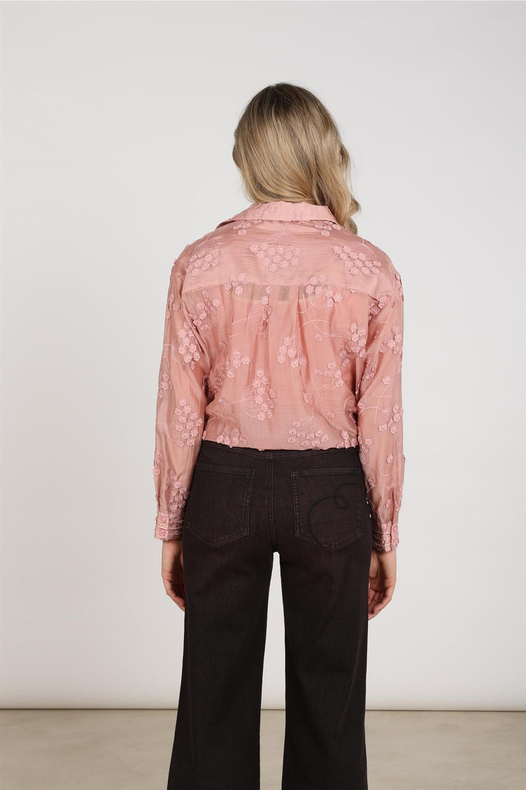 Aaliya Blouse Flower