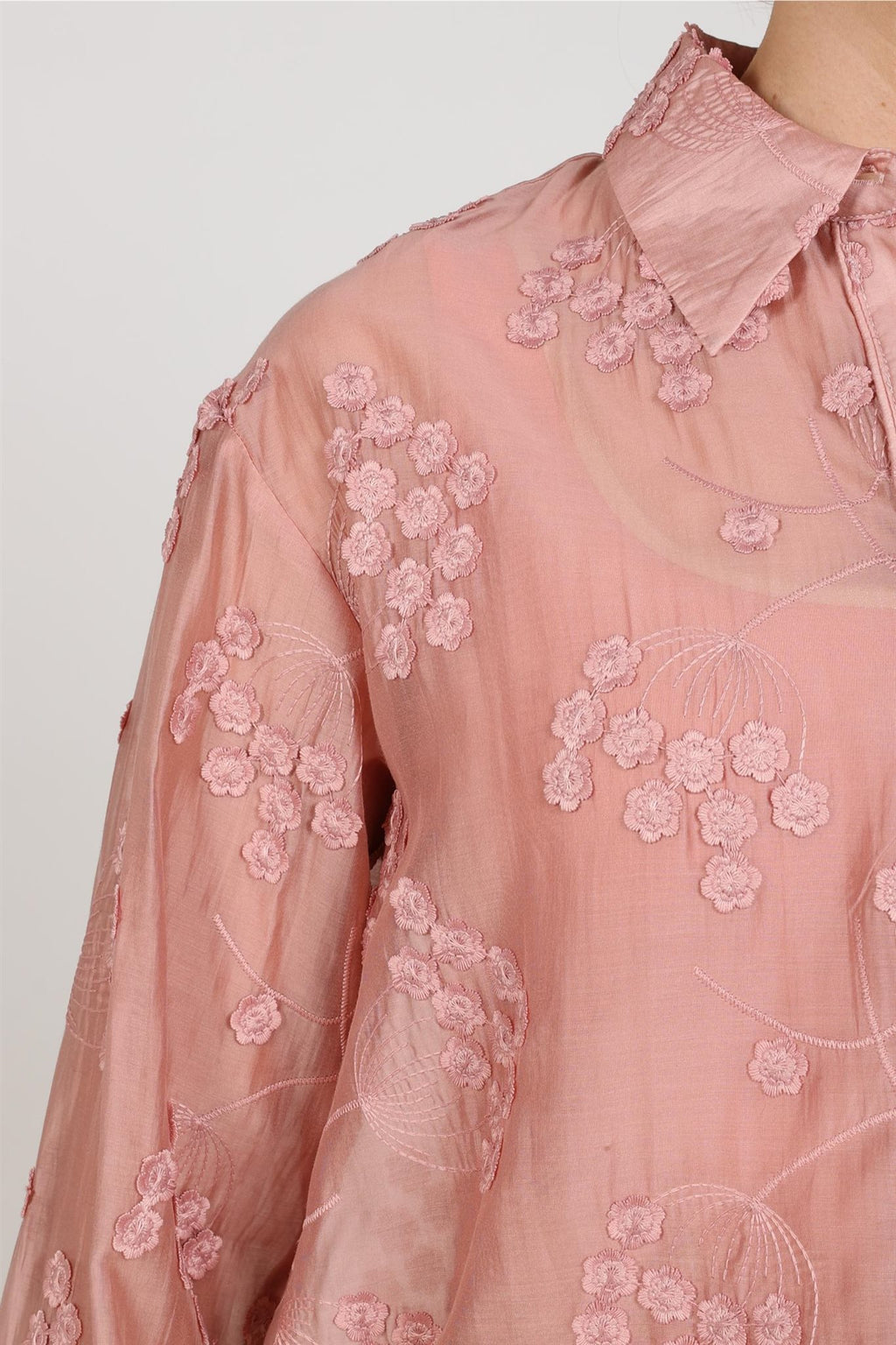 Aaliya Blouse Flower