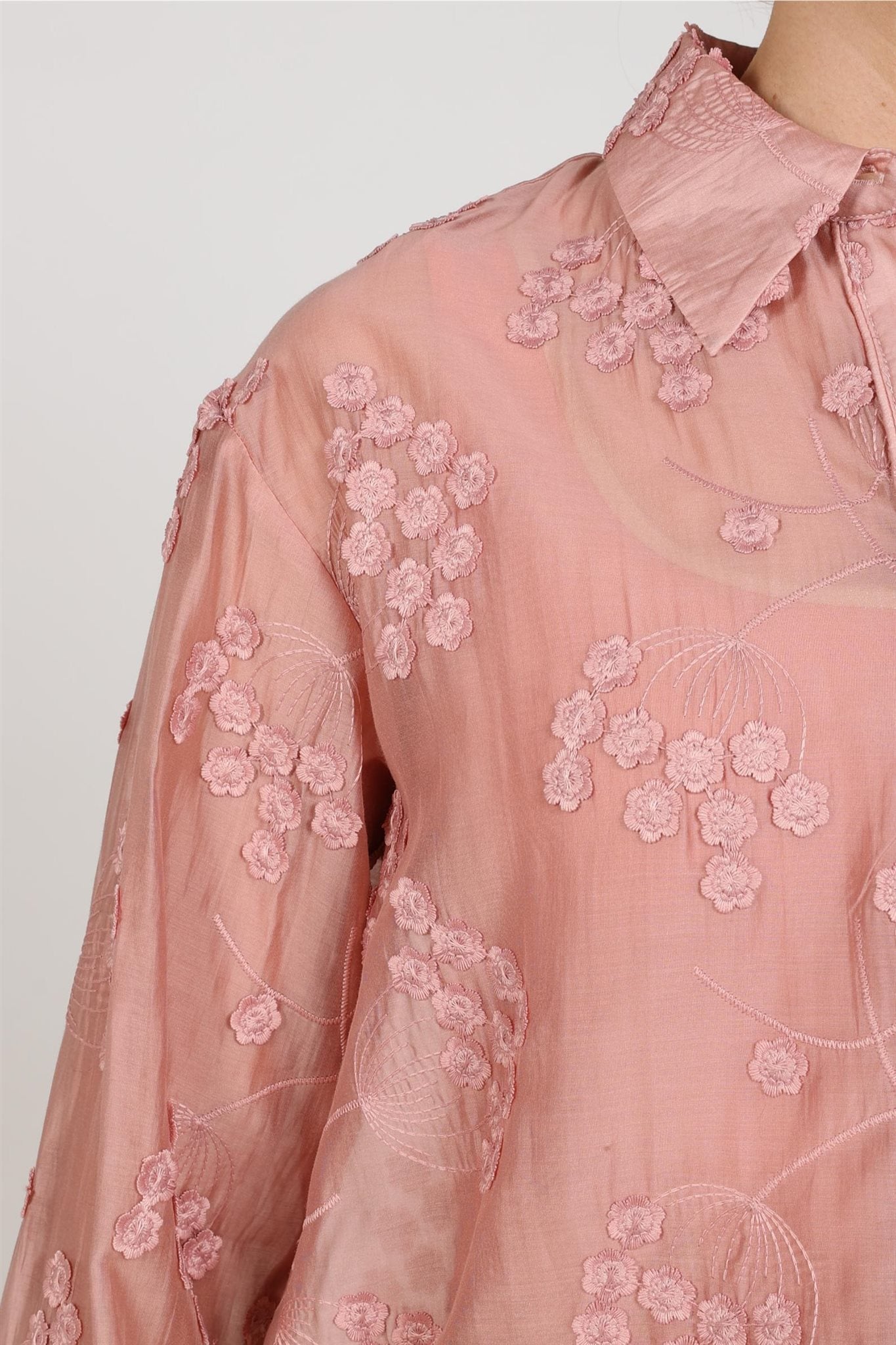 Aaliya Blouse Flower