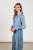 Aaliya Blouse Flower