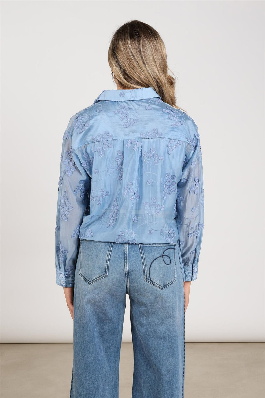Aaliya Blouse Flower