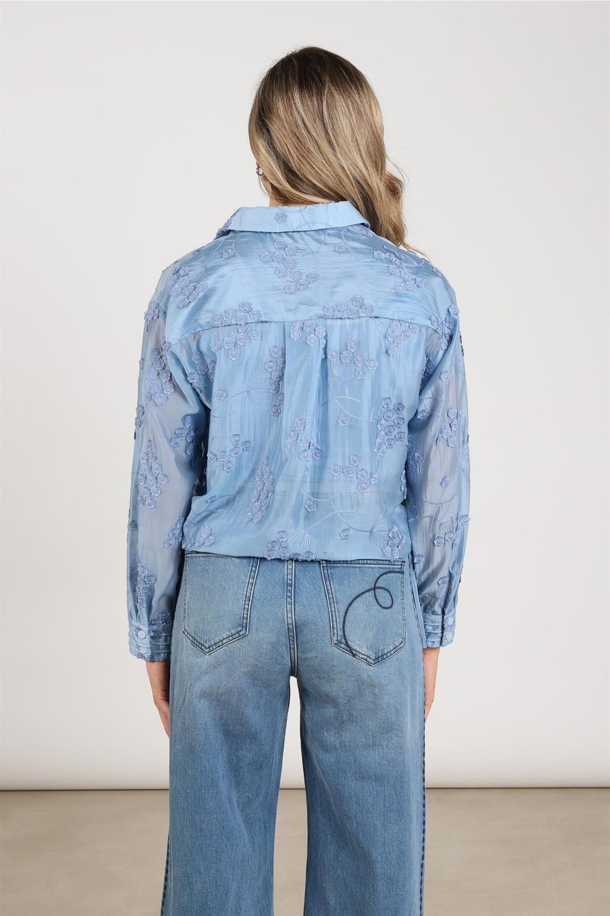 Aaliya Blouse Flower