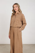 Ally Blouse Paillet Beads