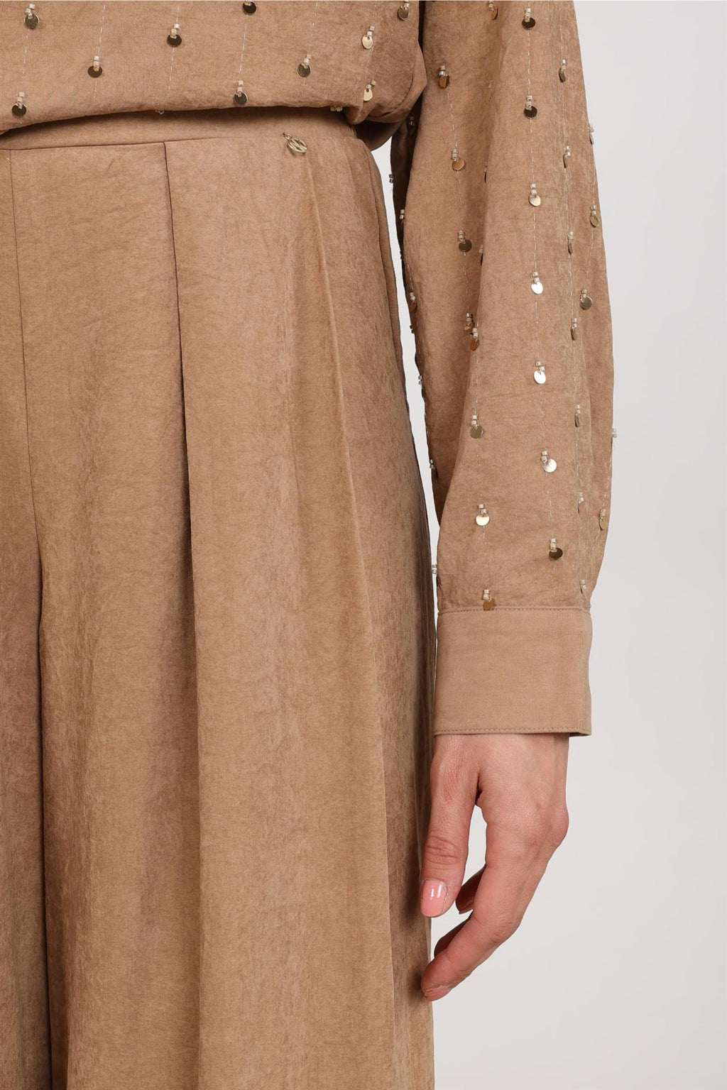 Ally Blouse Paillet Beads