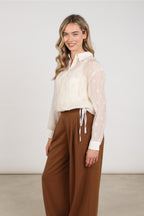Ally Blouse Square Embroidery