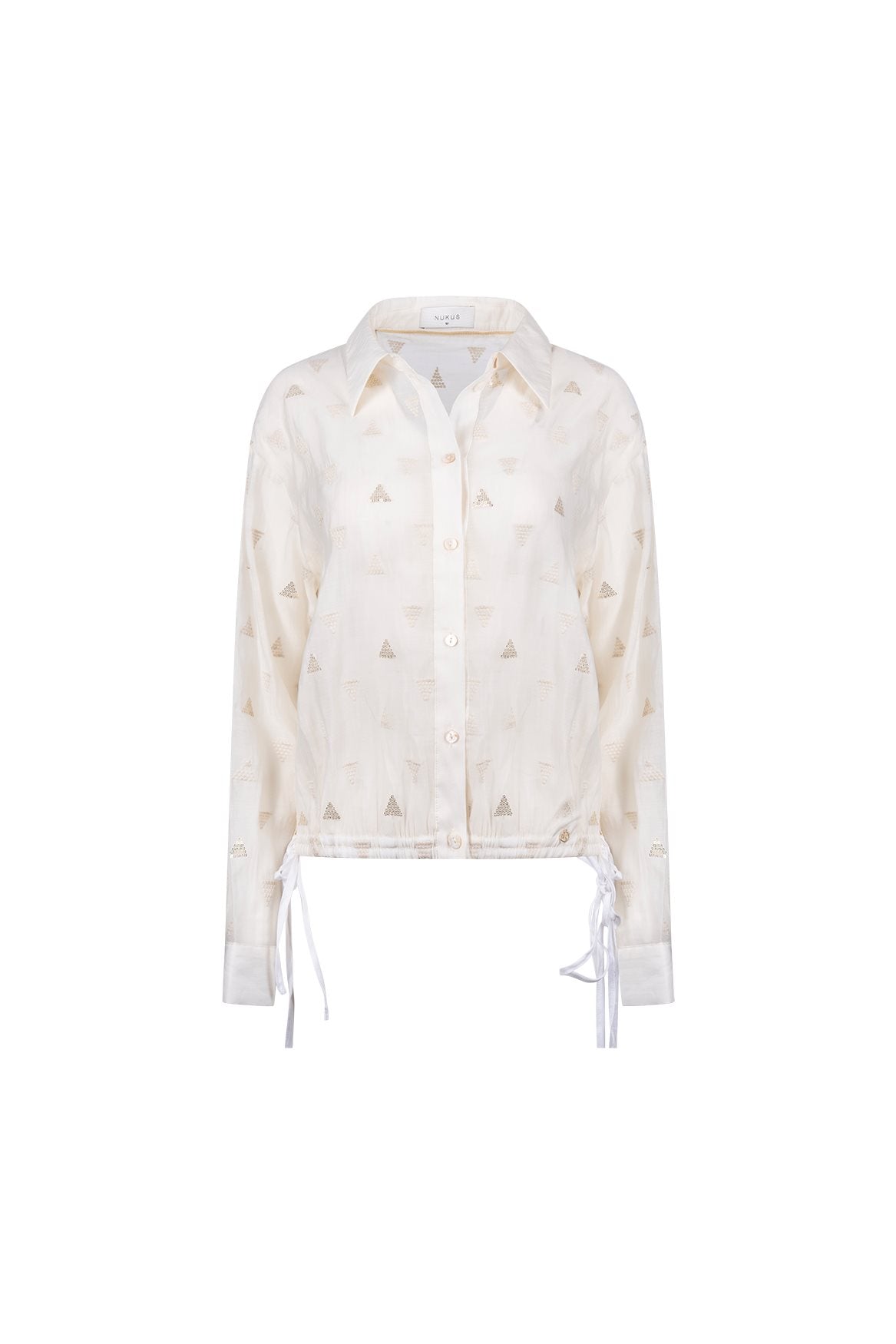 Ally Blouse Square Embroidery