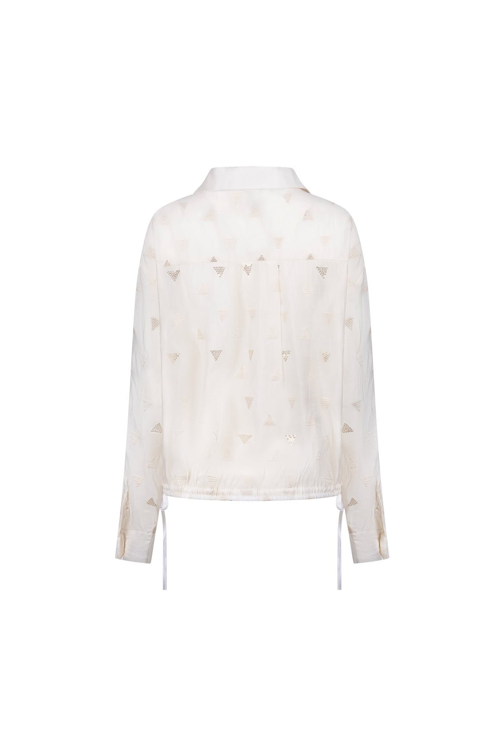 Ally Blouse Square Embroidery