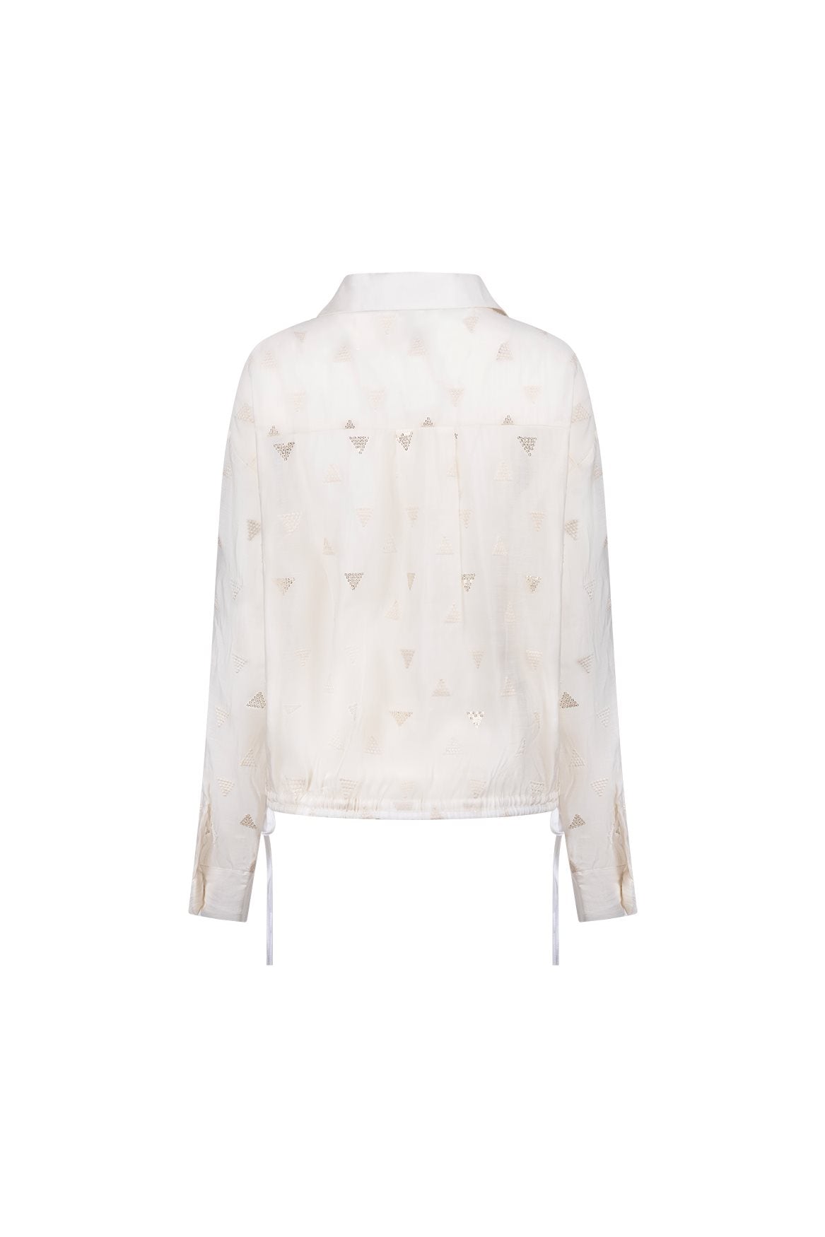 Ally Blouse Square Embroidery