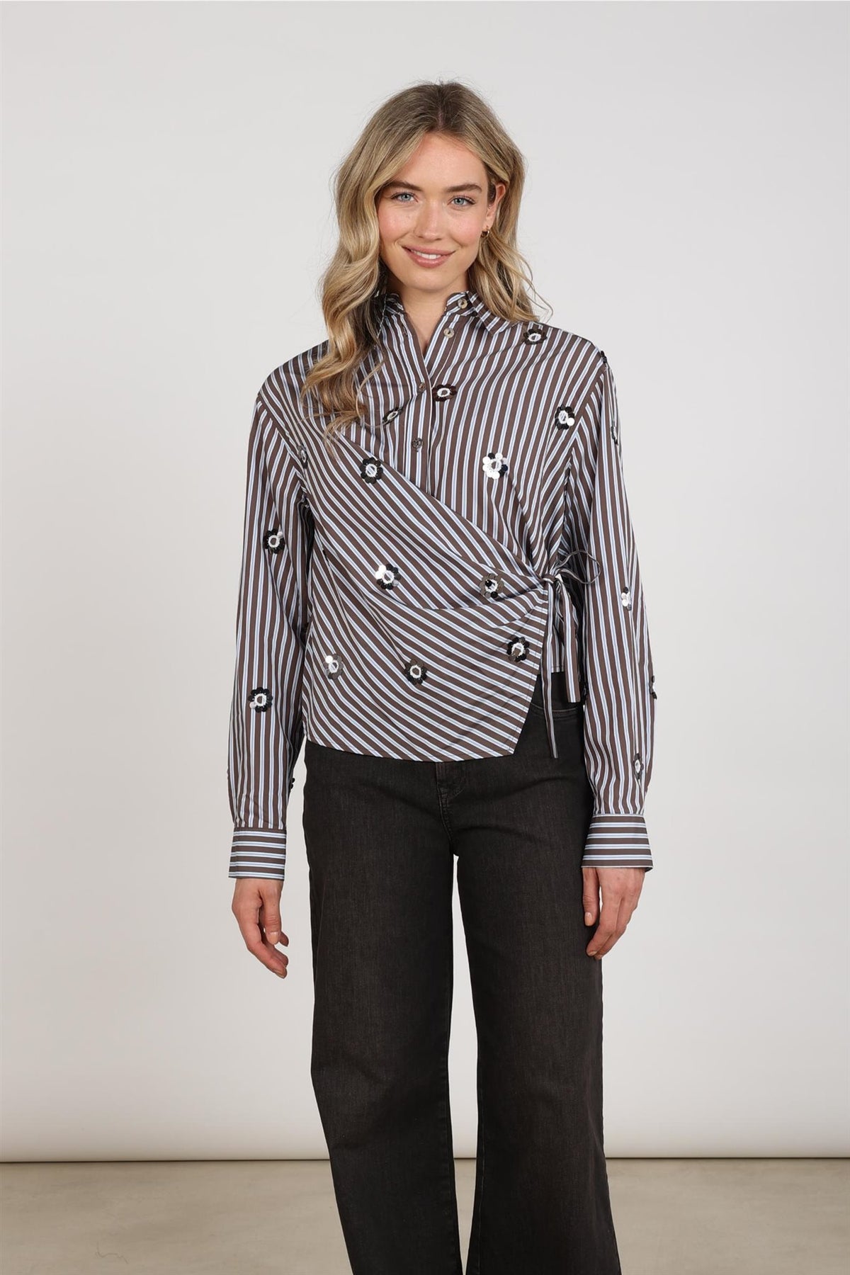 Amy Blouse Stripe