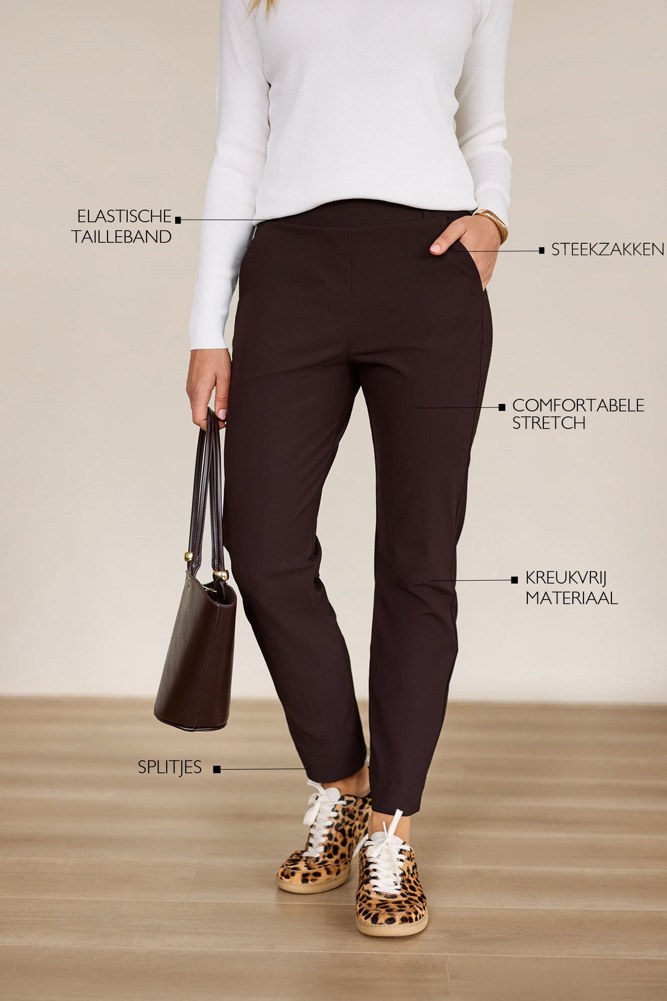 Anne Bonded Trousers