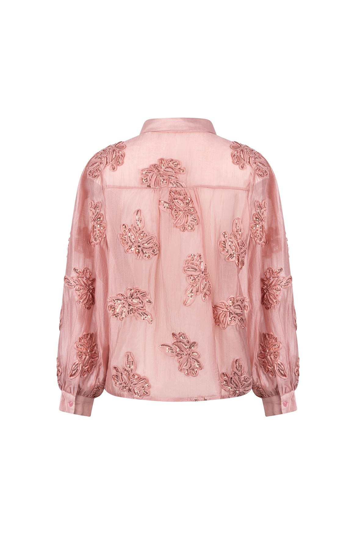 Antonella Blouse Paillet Flowe
