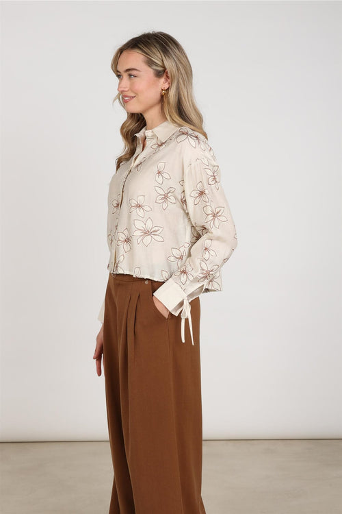 Bailey Blouse Flower