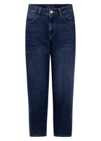 Barrel-Fit Denim Trousers