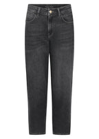 Barrel-Fit Denim Trousers