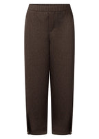Barrel-Fit Tweed Trousers