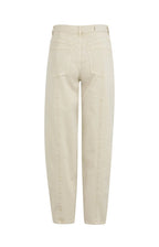 Barrel Jeans met Naaddetails