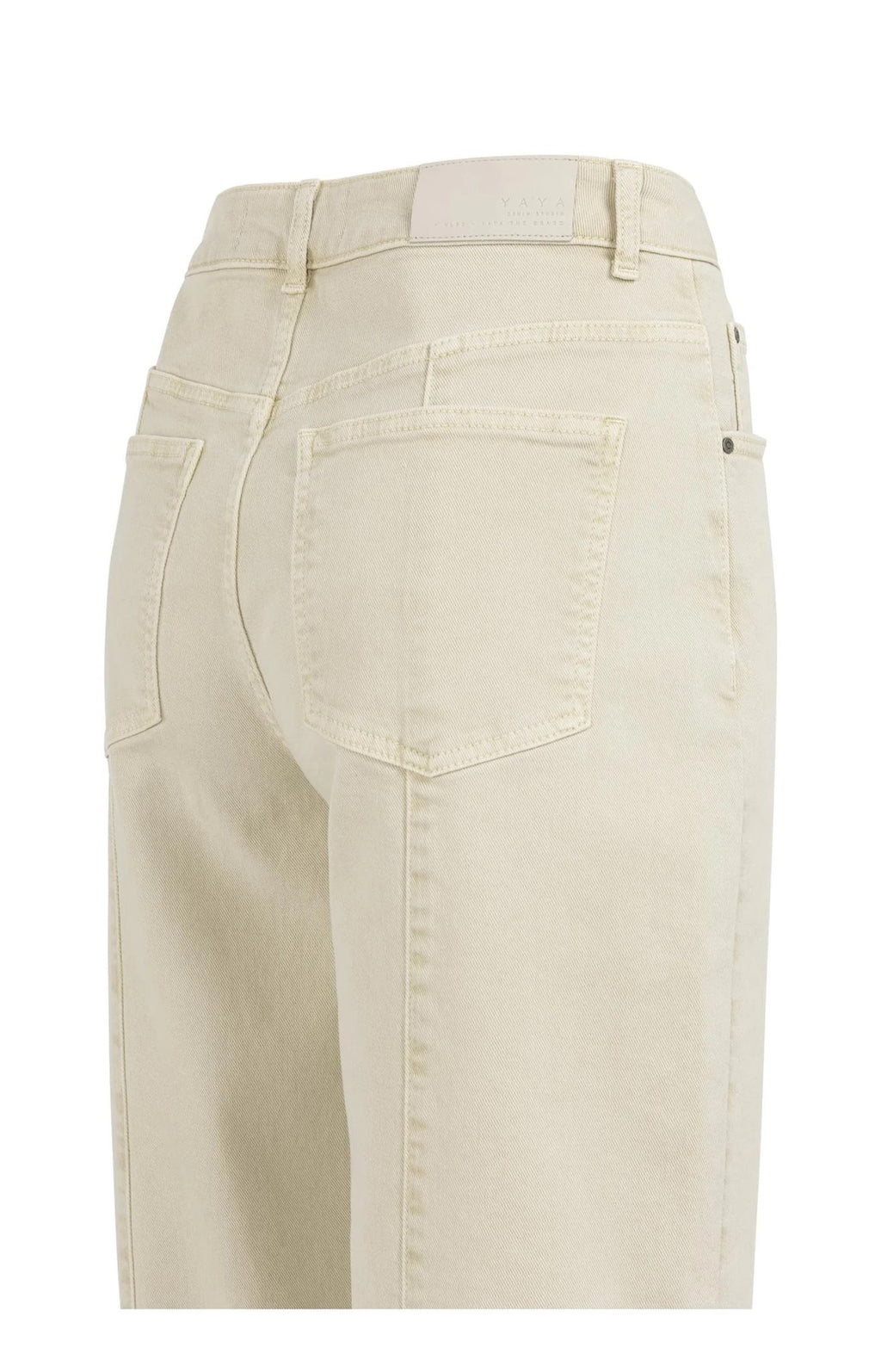 Barrel Jeans met Naaddetails