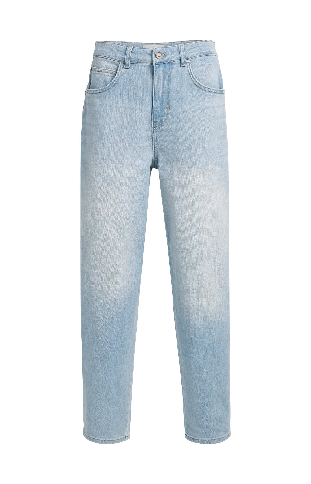 Barrel Jeans met Wassing