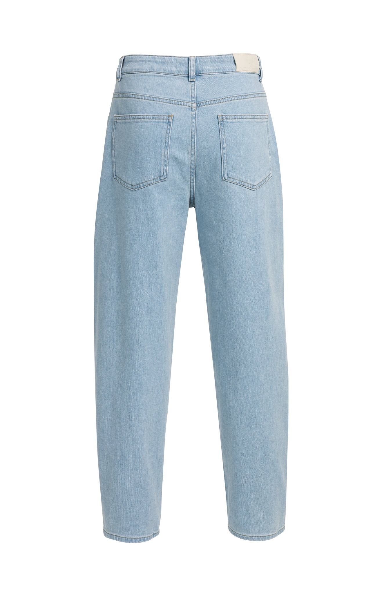Barrel Jeans met Wassing