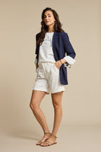 Blazer Palazzo Pinstripe