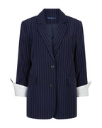 Blazer Palazzo Pinstripe