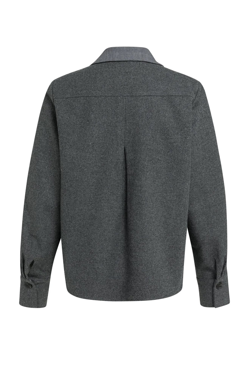 Blazer met Contrasterende Stof