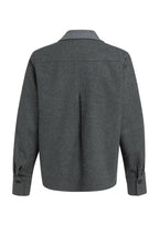 Blazer met Contrasterende Stof