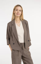 Blazer met Kimonomouwen