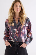 Blouse Floral Checks