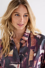 Blouse Floral Checks