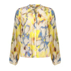 Blouse met Aquarelprint