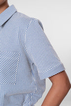 Blouse met Streepdessin