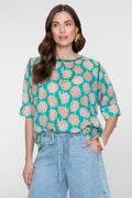 Blouse met Strikdetail