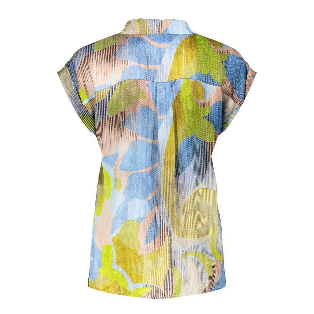 Blouse met Abstracte Print