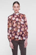 Blouse met Kleurrijke Print