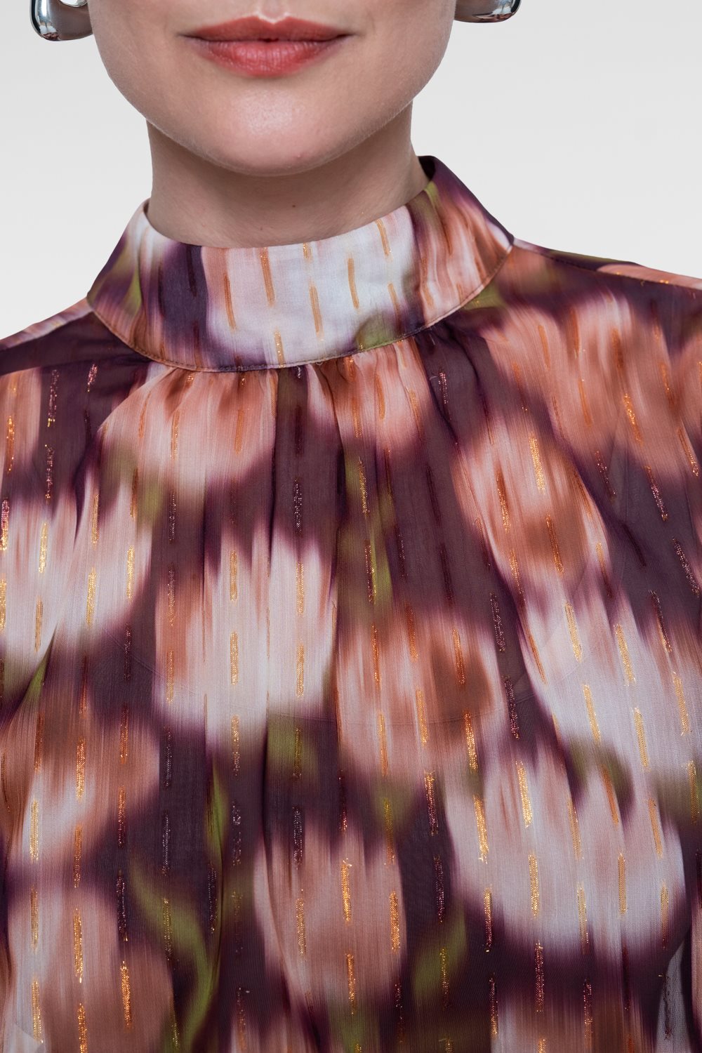 Blouse met Kleurrijke Print