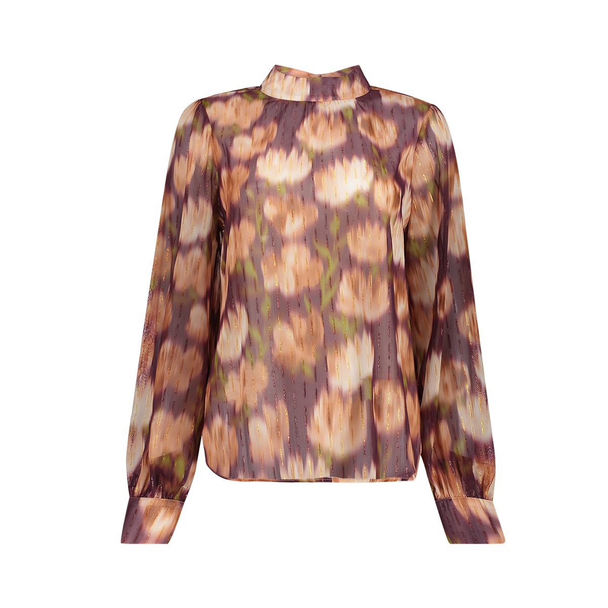 Blouse met Kleurrijke Print
