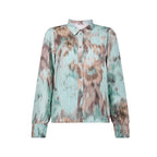Blouse met Aquarelprint