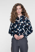 Blouse met Abstracte Print