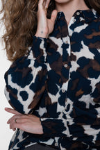 Blouse met Abstracte Print