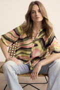 Blouse Sunset Desert