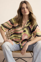 Blouse Sunset Desert