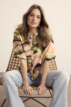 Blouse Sunset Desert
