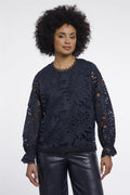 Blouse met Ballonmouwen