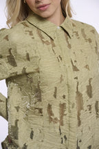 Blouse met Ballonmouwen
