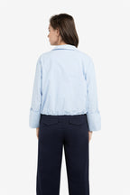 Blouse met Ballonzoom