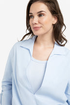 Blouse met Ballonzoom