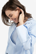 Blouse met Ballonzoom