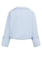 Blouse met Ballonzoom